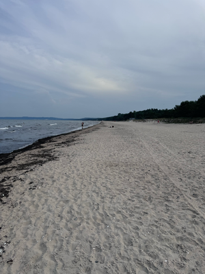 Strand Richtung Binz.