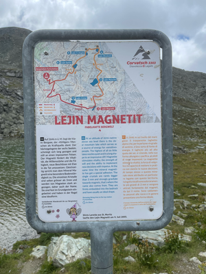 Infotafel Lejin Magnetit