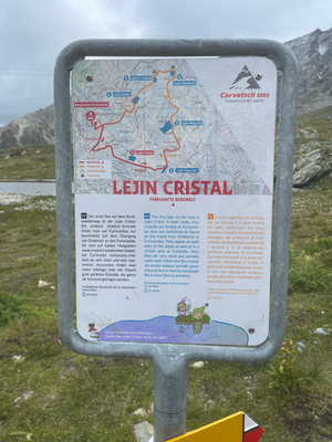 Los gehts mit dem ersten See, dem Lejin Cristal