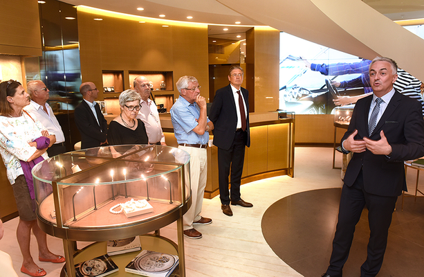 Juni 2017  LPC zu Besuch bei Huber Fine Watches & Jewellery, Vaduz