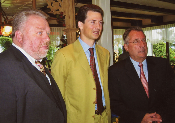 05. Juli 2004 Besuch von Erbprinz Alois von und zu Liechtenstein beim Liechtensteiner Presseclub