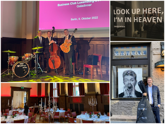Jazzband Jazz Royal im Meistersaal vor David Bowie