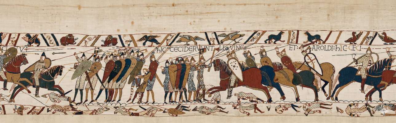 Ici moururent Léofwine et Gyrth, frères du roi Harold