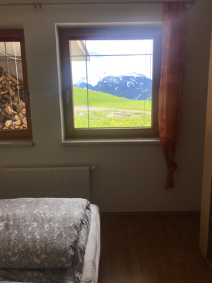 Ausblick Schlafzimmer