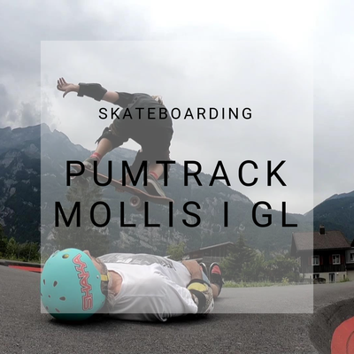 Pumptrack Glarus, Mollis, Skateboarding, Pumpking Challenge