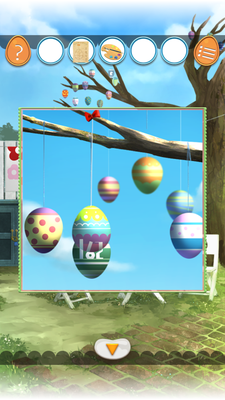 脱出ゲーム イースター 春の庭からの脱出 攻略 ステージ4 タマゴの色の付け方 Applizm