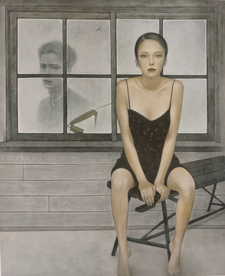 再会の刻  /  2015  /  1621x1303mm  /  Oil on canvas