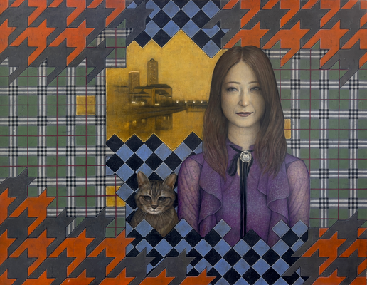 Cherie  /  2025  /  893x1178mm  /  Oil on canvas　