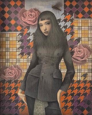 不機嫌な午後  /  2024  /914x731mm  /  Oil on canvas