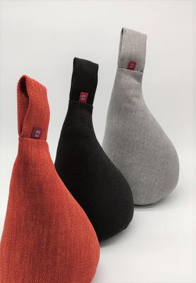 Der Butler "Hudson" Orange, Schwarz, Hellgrau