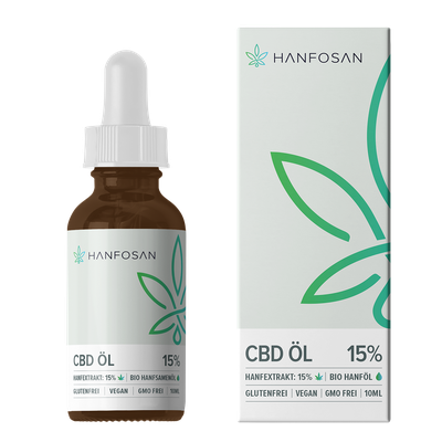 Hanfosan CBD-Öl 15% 10ml