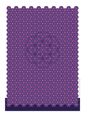 Hexagon Pattern 4, Digital Print, 50 x 70 cm, 2026