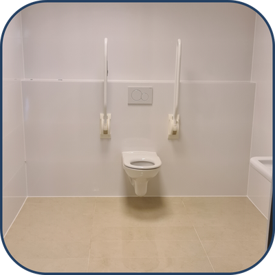 BTK Binnendijk Tegel en Kitwerk - invalide toilet te Panningen