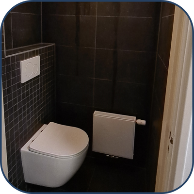 BTK Binnendijk Tegel en Kitwerk - tegelwerk toilet te Herkenbosch