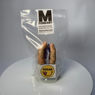 砂糖細工【右手指001】 砂糖細工で制作した「右手指」です。 すべてひとつづつ手作業で作っております。  ハロウィンの時や普段にも、グロ怖いケーキの装飾などに大活躍！！