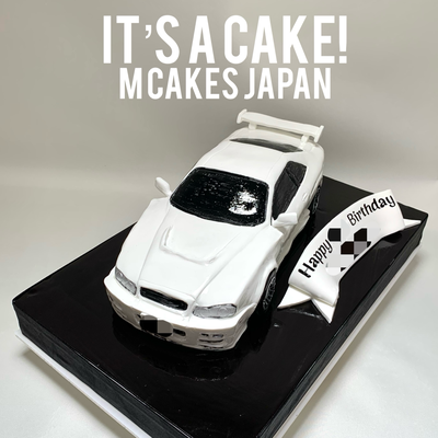 車型立体ケーキ【誕生日/イベント/オーダーメイドケーキ】カタチ/デザイン/３Dケーキ/北海道小樽スイーツ/エムケーキ