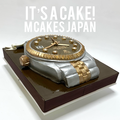 女性に人気！ ROLEX「デイトジャスト31」時計文字盤型ケーキ Cakes M - 時計