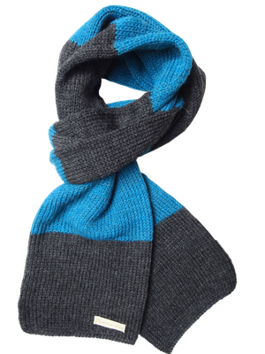 Dark gray / Turquoise