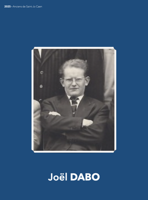 La copie, la reproduction de cette image est soumise à l'autorisation de l'Association Amicale des anciens de Saint-Jo Caen