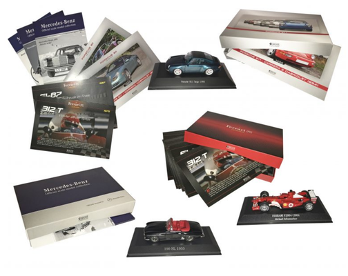 Collection Porsche, Ferrari et Mercedes, 2015–2017 (Éditions Atlas)