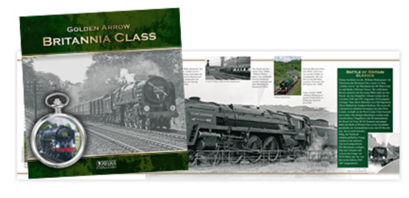 Collection montres de poche: Locomotives à vapeur, 2015–2017 (Éditions Atlas)