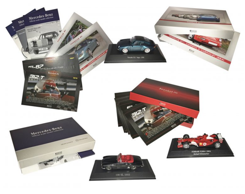 Porsche-, Ferrari- und Mercedes-Collection, 2015–2017 (Éditions Atlas)