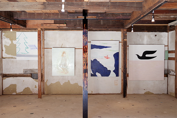 O JUN+Matsui Chie:Talking on the Veranda, Installation view /photo credit©Art OFFICE OZASA