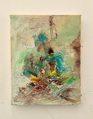 picture2019-01, oil on canvas, 179 x 139mm, 2019