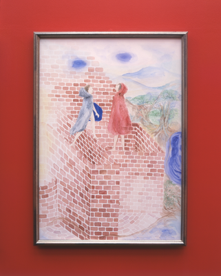 Labour-21 (12A), watercolor on paper, 1200x1000mm, 1995