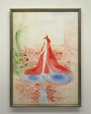 Labour-35, watercolor on paper, 1200x1000mm, 1995