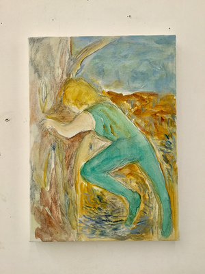 picture2019-05, oil on canvas, 334 x 243mm, 2019
