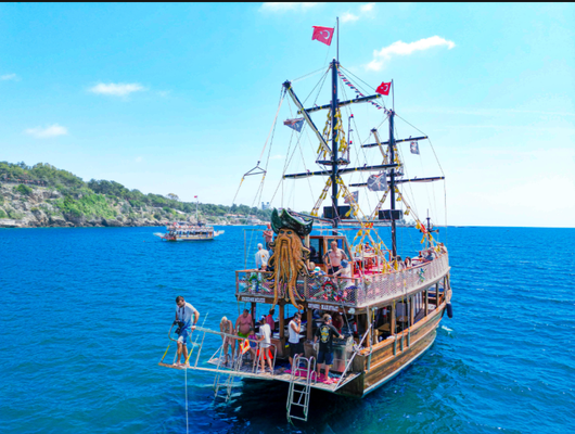 Belek Wasserfall Bootsfahrt Freedom