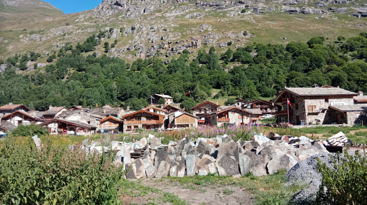 Bonnevall s Arc im Süden vom Iseran