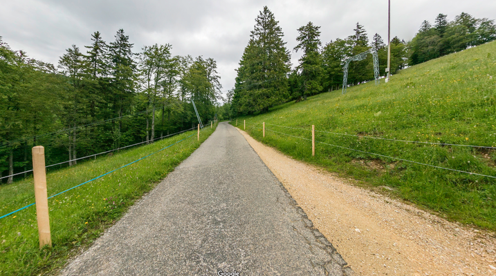 Und enger werdende Straßen zum Grenchenberg