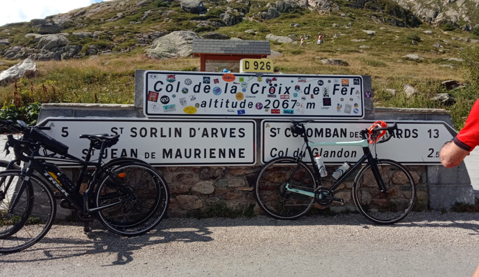 und daneben auf dem Croix de fer