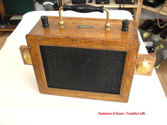 Bild 597 - Hartmann & Braun - Frankfurt a/M.  - Nebenwiderstand für Strommessungen bis 800 Amp. 100 mVolt - Kl. 2,5 %  - Fertigungsjahr ca. 1910 - 20