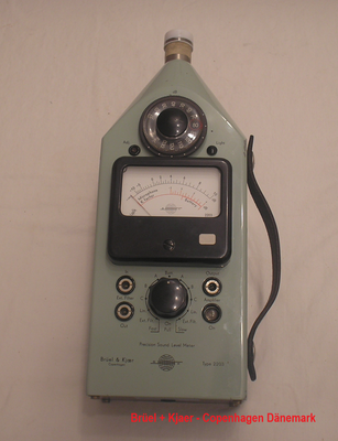 Bild 712 - Brüel + Kjaer - Copenhagen - Präcision Sound Levelmeter Modell 2203 - Fertigungsjahr ca. 1962