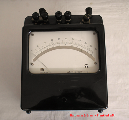 Bild 616 - Hartmann & Braun - Frankfurt a/M. - Präzisions Widerstand Messgerät Typ. TBt/s - Fertigungsjahr  1955