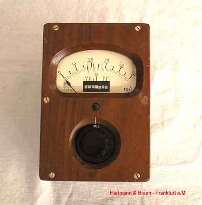 Bild 605 - Hartmann & Braun - Frankfurt a/M. - Wählscheiben Prüfgerät - Fertigungsjahr  1932