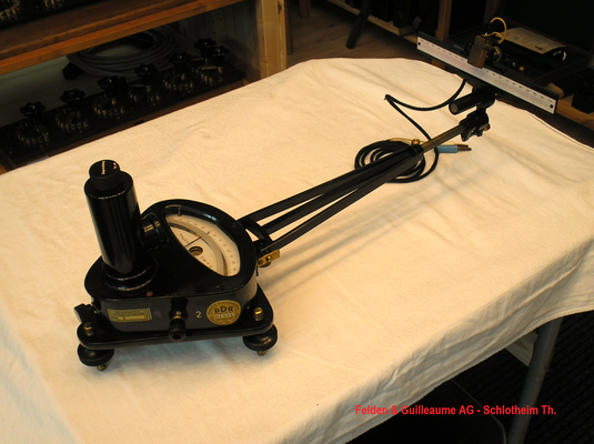 Bild 567 - Felden & Guilleaume Carlswerk AG - Schlotheim Th. - Spiegel - Galvanometer mit Ausleger - Fertigungsjah ca. 1946