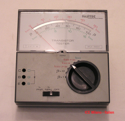 Bild 756 - Chinaglia Belluno - Italien - Transistor u. Dioden Testgerät - Fertigungsjahr 1979
