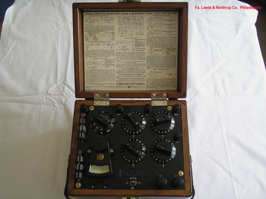 Bild 178 - Leeds & Northrup USA - Messbrücke Wheatstone Test Set 5300.  Fertigungsjahr 1948