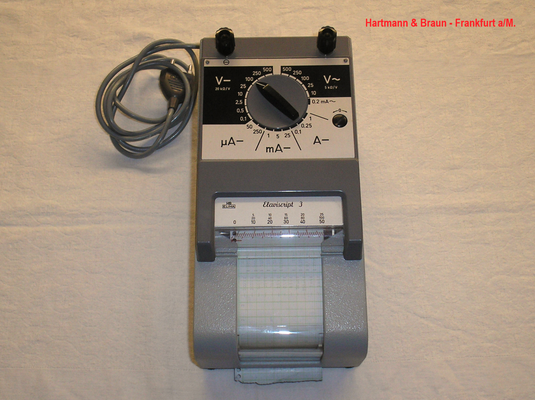 Bild 488 - Hartmann & Braun Frankfurt a/M. - Elaviscript 3 Papier Registrierer - Fertigungsjahr 1962