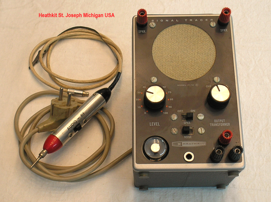 Bild 516 - Heathkit  St. Joseph - Michigan USA - Signalverfolger Typ. IT - 12 E - Fertigungsjahr 1967