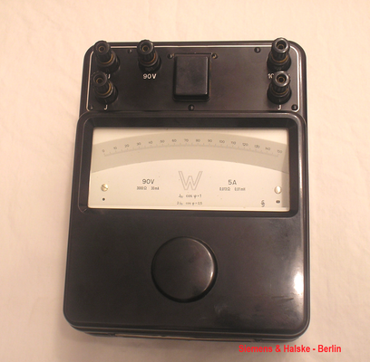 Bild 400 - Fa. Siemens & Halske Berlin - Lichtmarken Wattmeter Astatisch - Fertigungsjahr 1940