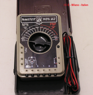 Bild 766 - ICE - Milano - Italien - Transistor und Dioden Testgerät - Fertigungsjahr 1964