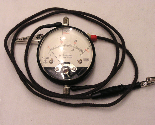 Bild 772 - Gossen Erlangen - Bayern - Taschen Multimeter Post - Fertigungsjahr ca. 1910