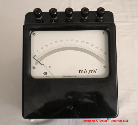 Bild 645 - Hartmann & Braun - Frankfurt a/M. - Präzisions Labor Multimeter DC - Fertigungsjeahr 1954