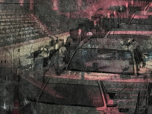 Katja Wickert, Drive Through_leere Ränge
