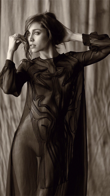 Ludovica Frasca (Striscia La Notizia)by ph.Settimio Benedusi styled by Paolo Lattuada